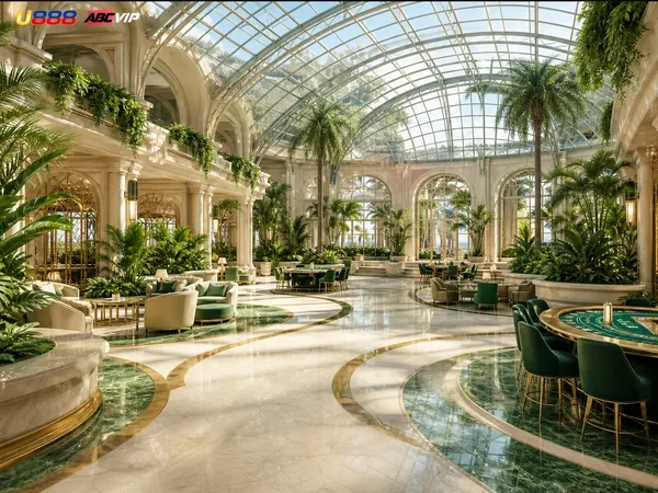 U888 live casino lobby view